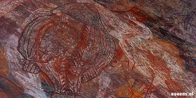 Rotstekeningen in Arnhemland (Australië)