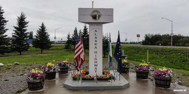 Het einde van de Alaska Highway