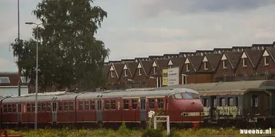 Oude treinen bij station Amersfoort, Oude treinen bij station Amersfoort