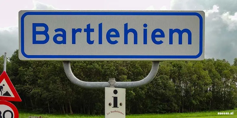 Bartlehiem. Een van de Elfstedentocht knooppunten
