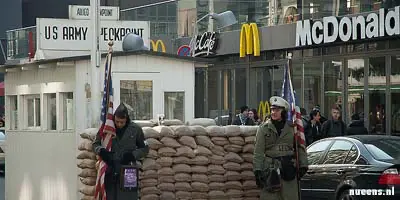 Checkpoint Charlie in Berlijn, Checkpoint Charlie in Berlijn