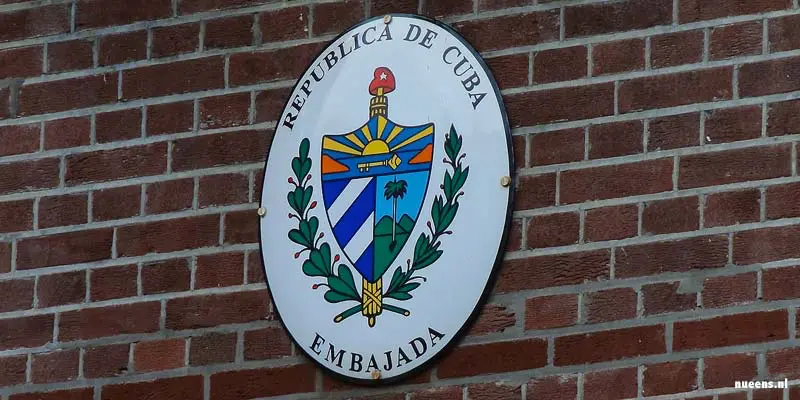 De ambassade van Cuba in Den Haag