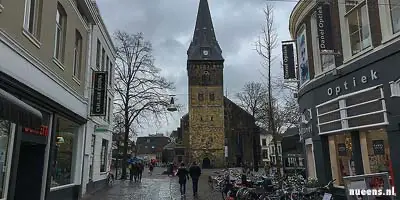 Bombardement van Enschede, Centrum van Enschede