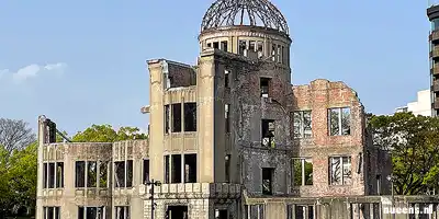 Hiroshima, waar de eerste atoombom ooit viel
