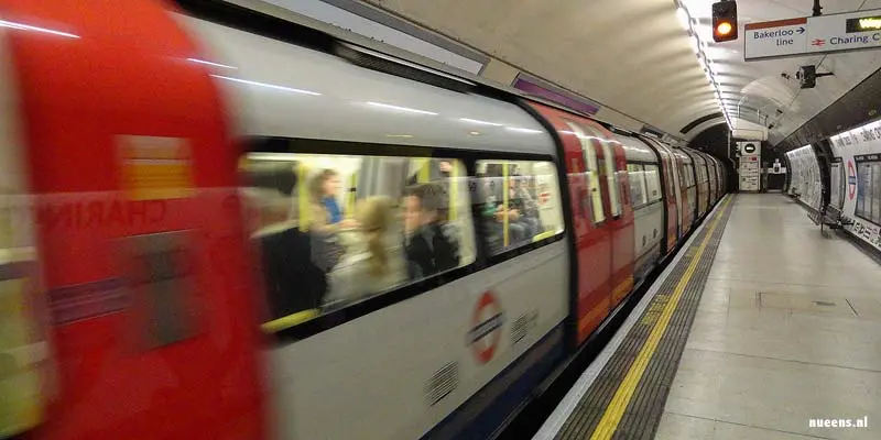 De metro in Londen