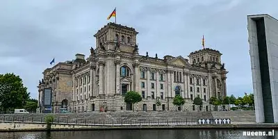 De Reichstag in Berlijn