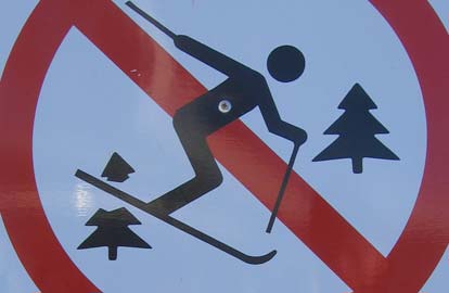 Skiën op de Cauberg is een uitzondering, Skiën op de Cauberg is een uitzondering