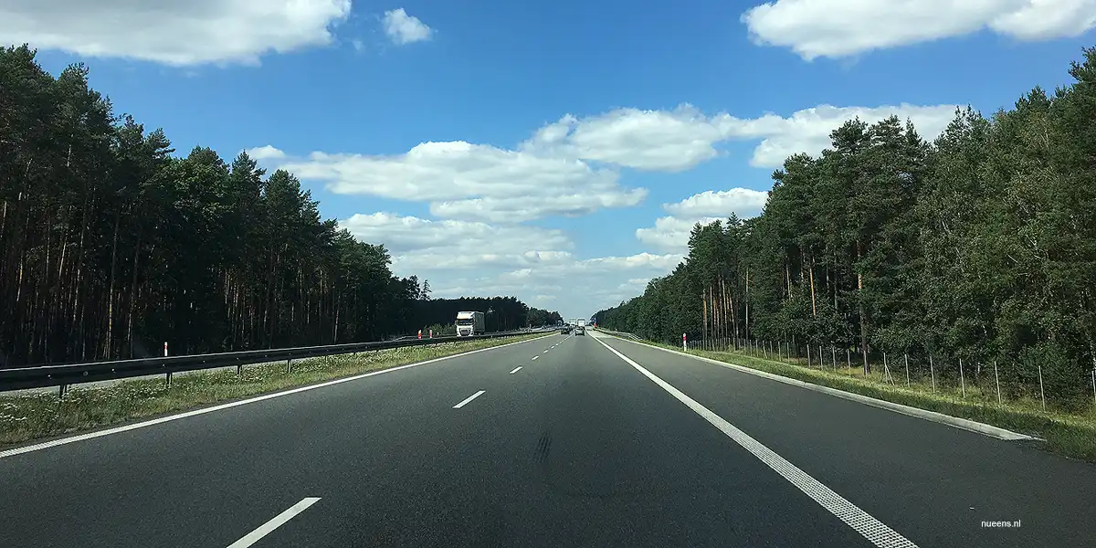 Snelweg over de Veluwe