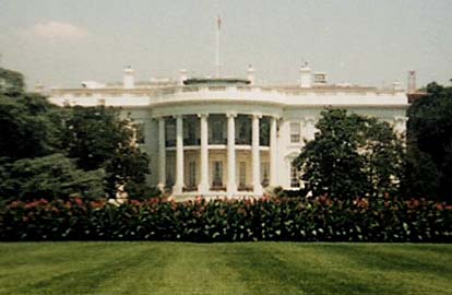 Het Witte Huis in Washington, Het Witte Huis in Washington